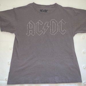ac/dc distressed tshirt